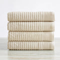 4 Pack Ribbed Hand Towels - Rori Collection
