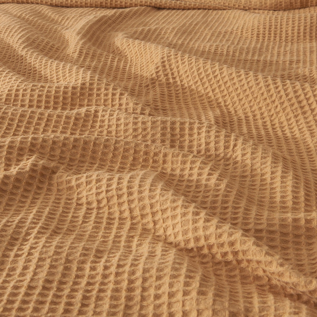 100% Cotton Waffle Weave Blanket - Mikala Collection