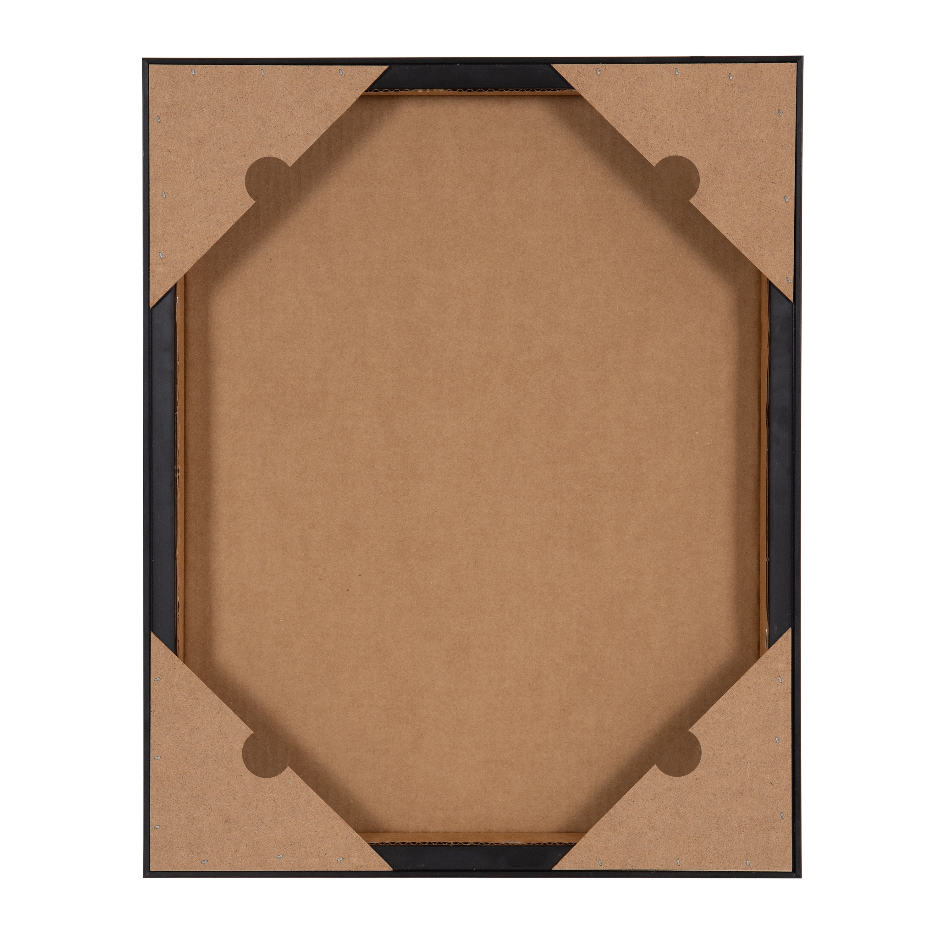 Sylvie Simple Elegant Coastal Waves Framed Canvas by The Creative Bunch Studio